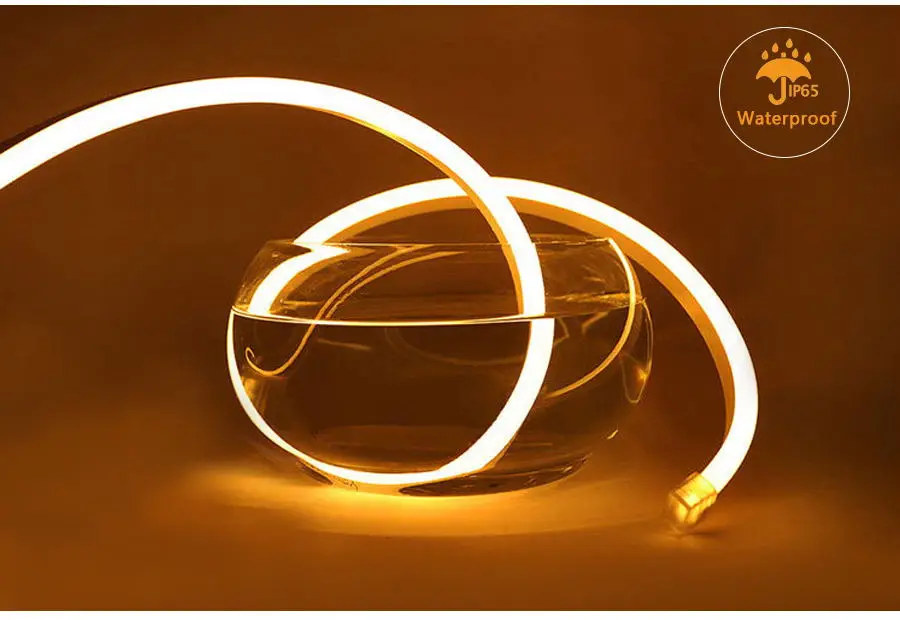 Led Strip 12V Waterproof 2835 120Ledm Ribbon Led Neon Light Strip 12V IP67 WhiteWarm White Red Green Blue Pink Yellow Led Tape (10)