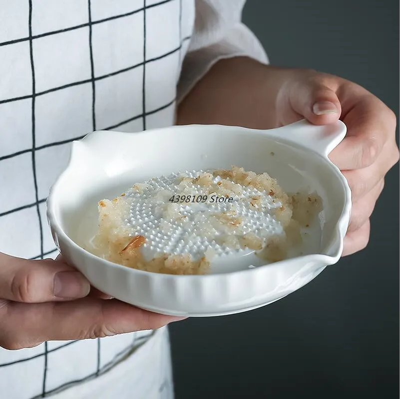 Детская пищевая добавка Мясорубка гайка Мясорубка чеснок Овощной грязи шлифовальная чаша керамическая Бытовая ручные инструменты кухонные инструменты