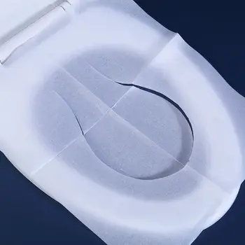 

200Pcs Disposable Toilet Seat Covers Flushable Biodegradable Potty Paper Shields