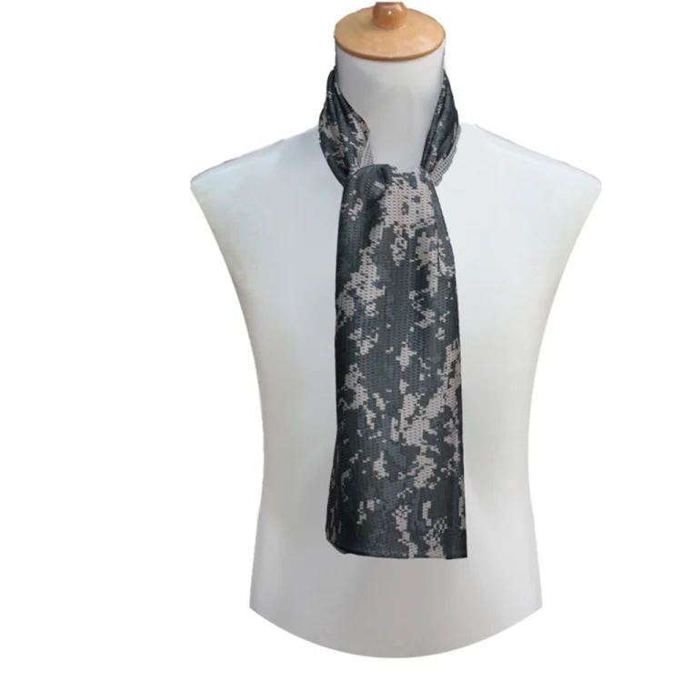 ACU camo Армейский тактический шарф для лица маска с вуалью Волшебные шарфы Открытый военный камуфляж ветрозащитный шарф - Цвет: ACU camo