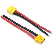 

1pcs XT60 Female Male Connector With 10CM 14AWG Silicone Wire for Rc Drone Car Boat Rc Lipo battery