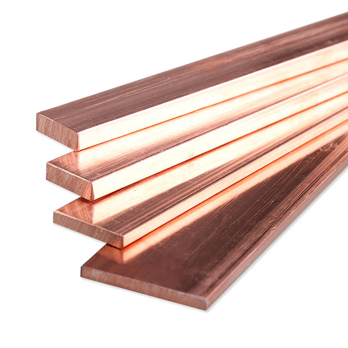Metal T2 Copper Flat Bar/Rod Plate 100mm 500mm Long Multiple Size available 