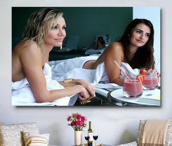 

W283 The Counselor Penelope Cruz Cameron Diaz Trend Beautiful Fashion Silk Fabric Wall Poster Art Decor Sticker Bright