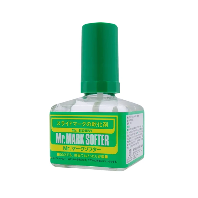 Mr.Hobby MS-231/ MS232 Professional Mark Decal Softer Setter With Glue  For Gundam Model Building Craft Hobby Tools Combo DIY 6