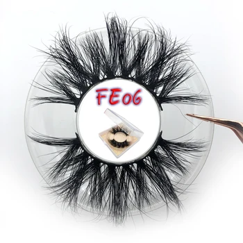 

Mikiwi 25mm Long Natural False Eyelashes Thick Faux Mink Lashes Eyelash Extension Suppliers Lash Vendor Factory Sell Lashes