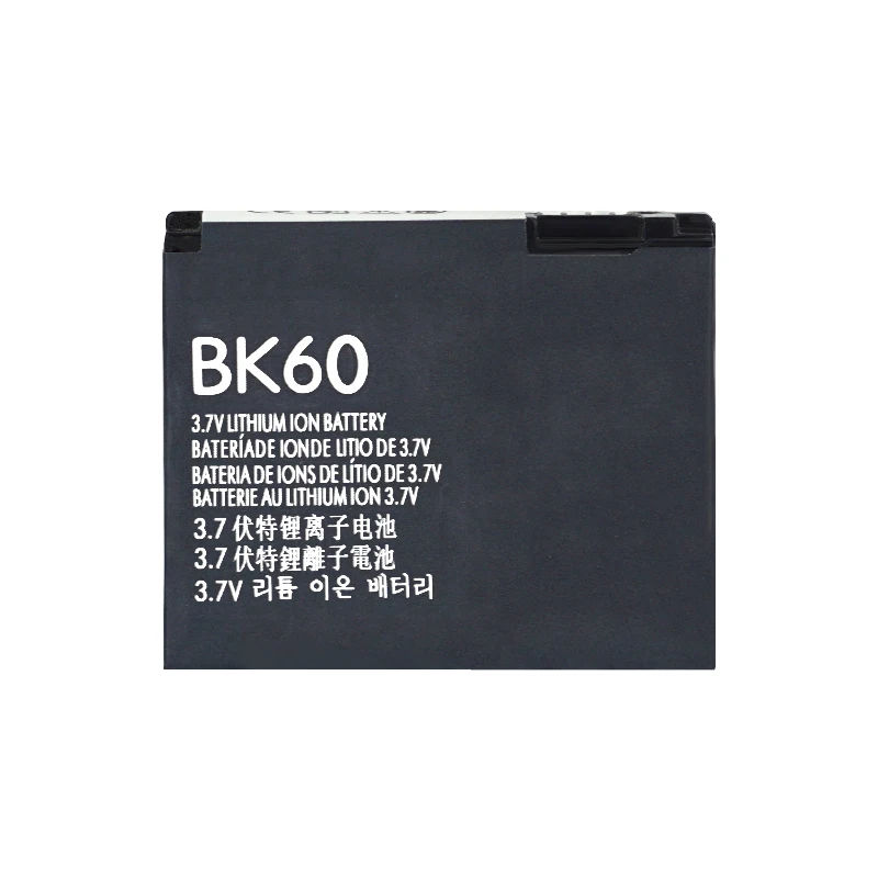 2 шт./партия ооз Высокое качество 880 мА/ч, Батарея BK60 для Motorola E8 EM30 EX112 EX115 L7C i290 i296 i425 i425e