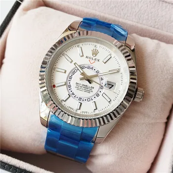 

Rolex- Datelog Series Ladies Men's Automatic Mechanical Watch Stainless Steel Waterproof GMT Watches Gift 1707 Orders