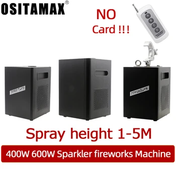 

400W 600W Wireless Remote DMX512 Cold Spark Machine Stage Fireworks Sparkular Machine Fire Fountain Sparklers Party Show Disco