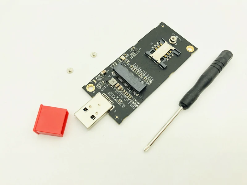 Network Cards USB Ethernet USIM Adapter NGFF M.2 Key B to 3.0 Card for Desktop PC with SIM 6pin Slot WWAN/LTE Module NEW | Компьютеры и