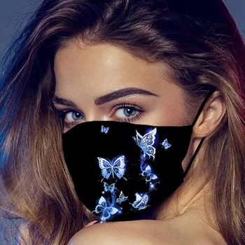 

5PCS Mouth Masks Face Mask Washable Earloop Mask Facial Mask Face Shield Mondmasker Mouth Muffle Mouth Caps Mascarillas Masques