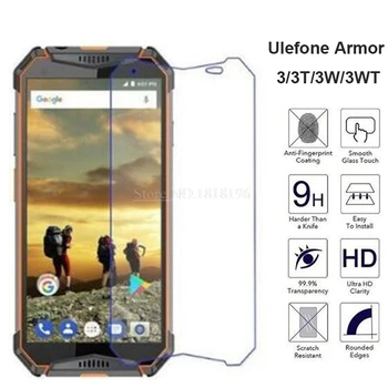 Перейти на Алиэкспресс и купить Закаленное стекло для Ulefone Armor 3 3T, защита экрана, защита от царапин, мобильный телефон, пленка для Ulefone Armor 3W 3WT, стеклянный чехол