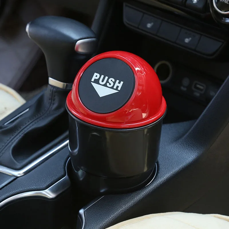 Auto Trash Garbage Can Automotive Waste Storage Fit For BMW 1 2 3 4 5 6 7 Serie x1 X3 X4 X5 X6 E60 E90 F07 F09 F10 F15 F30