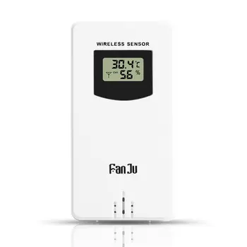 

Digital Temperature Humidity Wireless Sensor Meter Hygrometer Electronic Thermometer In/Outdoor Used with Weather Station