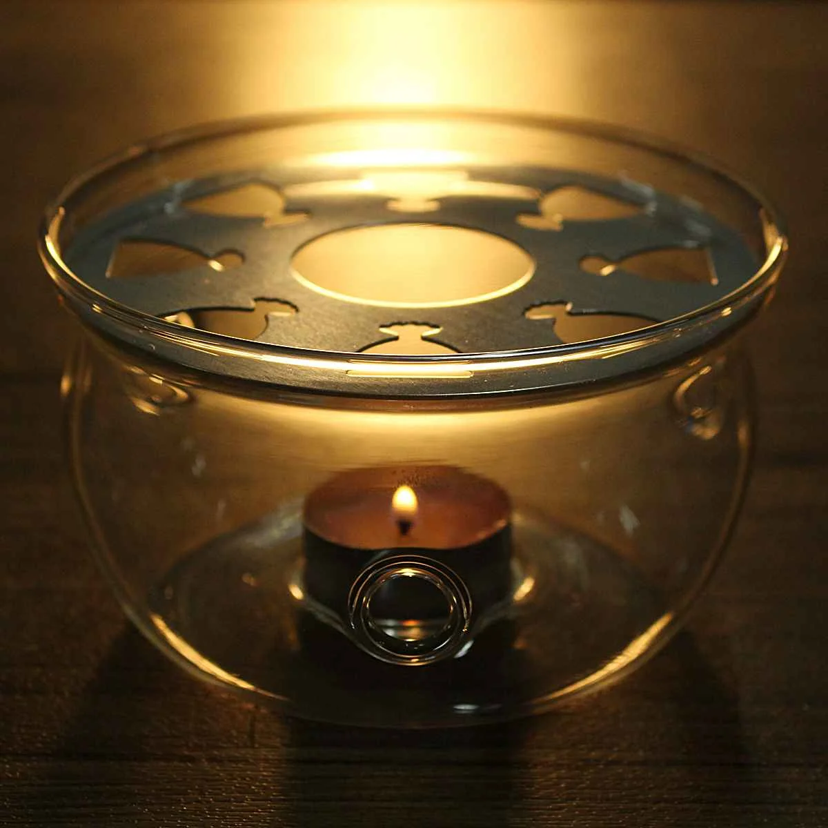 Горячее предложение 1 шт. портативный прозрачный чайник подставка для кофе воды