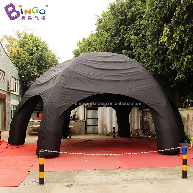 На Заказ 10X5 метров 6 ног типа надувной воздушный Тент/черные надувные вечерние палатки для продажи игрушечные палатки
