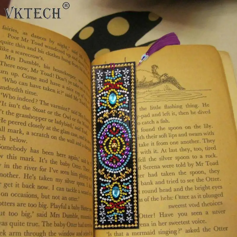 5D DIY алмазная живопись кожаная искусственная Книга знаки специальная форма