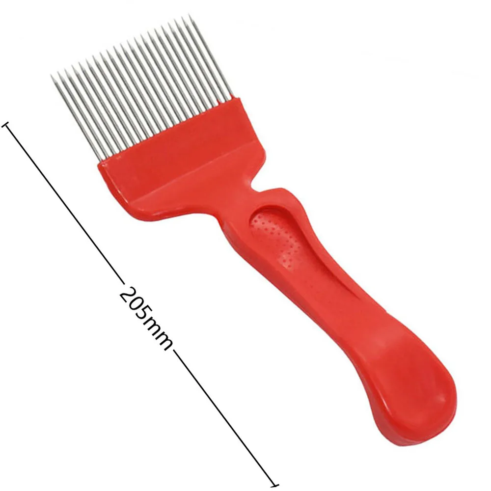 Beekeeping Tools 21 Pin Straight Needles Uncapping Forks handle Stainless Steel Honey Sparse Rake Shovel Comb Bee Equipment beekeeping tools beekeeping accessories