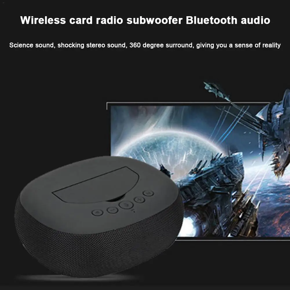 Водонепроницаемый Bluetooth Смарт-динамик портативный беспроводной радио Сабвуфер SoundBox колонка