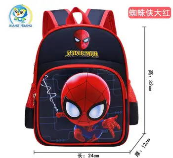 

Disney new fashion children's spider man bag cartoon backpack baby toddler children backpack kindergarten boy girl schoolbag