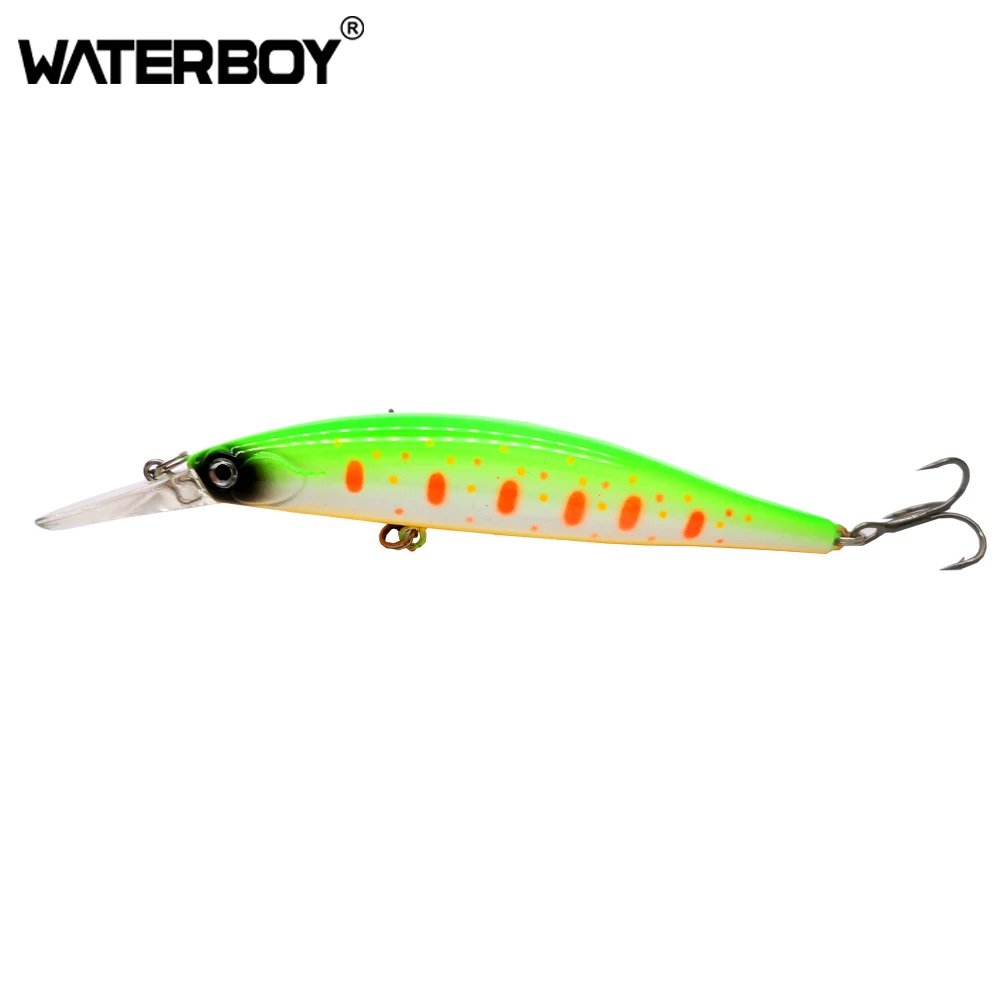 WATERBOYMinnowFishingLure9cm9gHardArtificialBaitBionic3DEyes