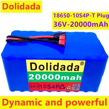

18650 Battery 36V 10S4P 20Ah 500W high power 18650 lithium battery pack ebike electric bicycle bicycle scooter 20ABMS