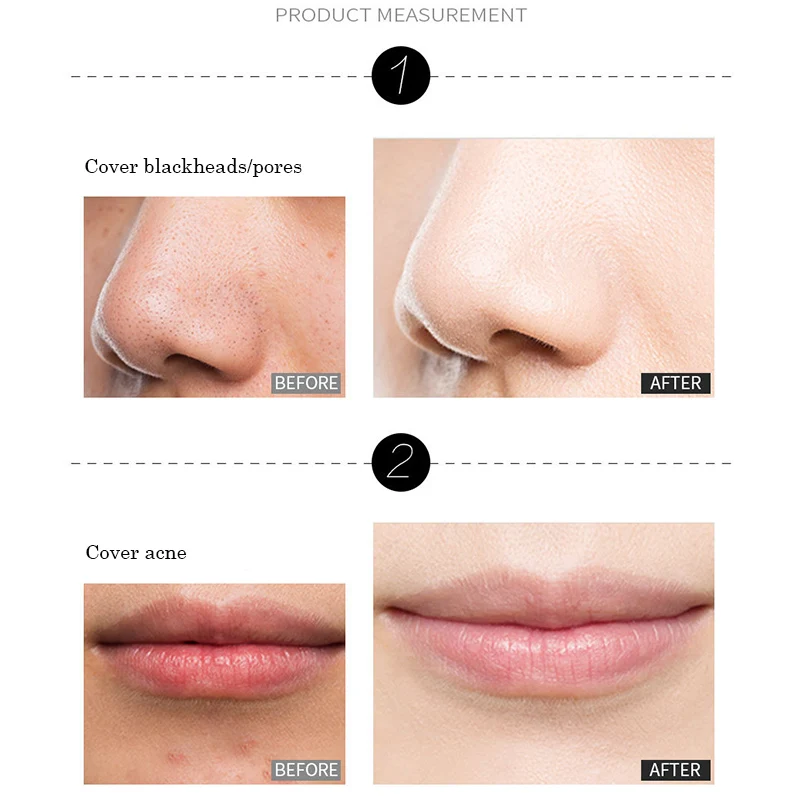 Face Concealer Cream Contour Corrector Liquid Foundation Whitening Natural Contouring Makeup Concealer Cover Ance Base Cosmetics 3