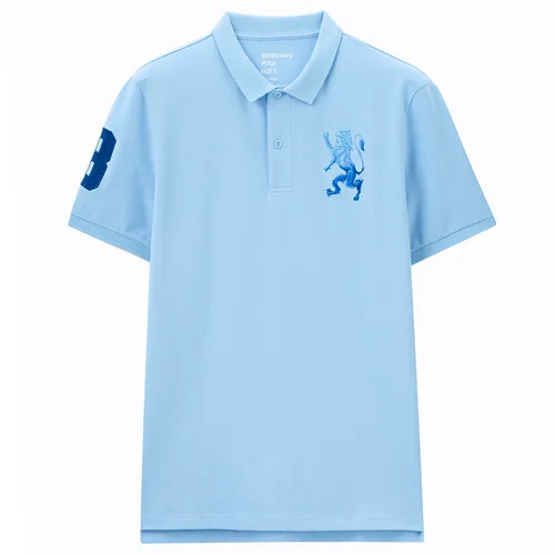 lions blue polo shirt
