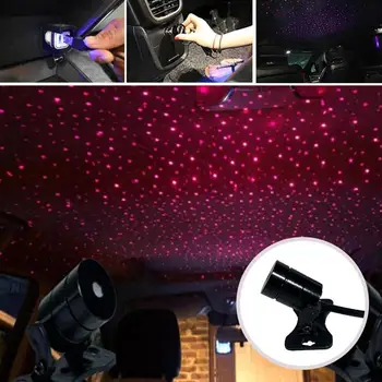 

Car USB LED Car Atmosphere Ambient Star Light DJ Colorful Music Sound Lamp Christmas Interior Decorative Light