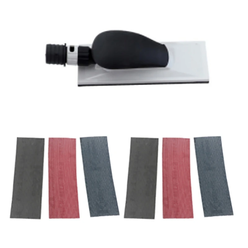 JFBL Hot 8Inch Sandpaper Block Plastic Dust Removal Sandpaper Holder 80