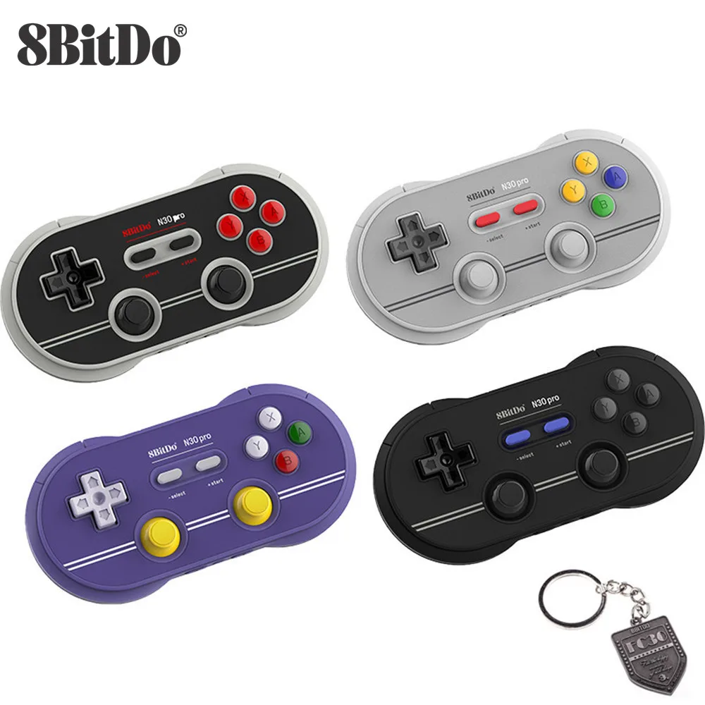 

8BitDo N30 Pro2 Bluetooth Gamepad Wireless Controller Mit Joystick Schalter for Switch Steam Windows macOS Android Raspberry PI