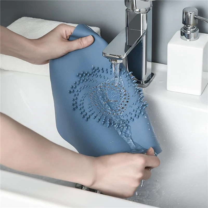Creative Silicone Drain Hair Catcher Kitchen Sink Strainer Bathroom Shower Stopper Home Cover Pads Trap Filter | Обустройство дома