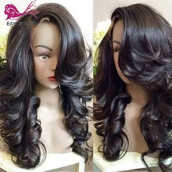 

EAYON Body Wave 13x6 Lace Front Human Hair Wigs Pre Plucked Lace Frontal Wigs For Women Brazilian Remy Lace Wig 8-26 inch