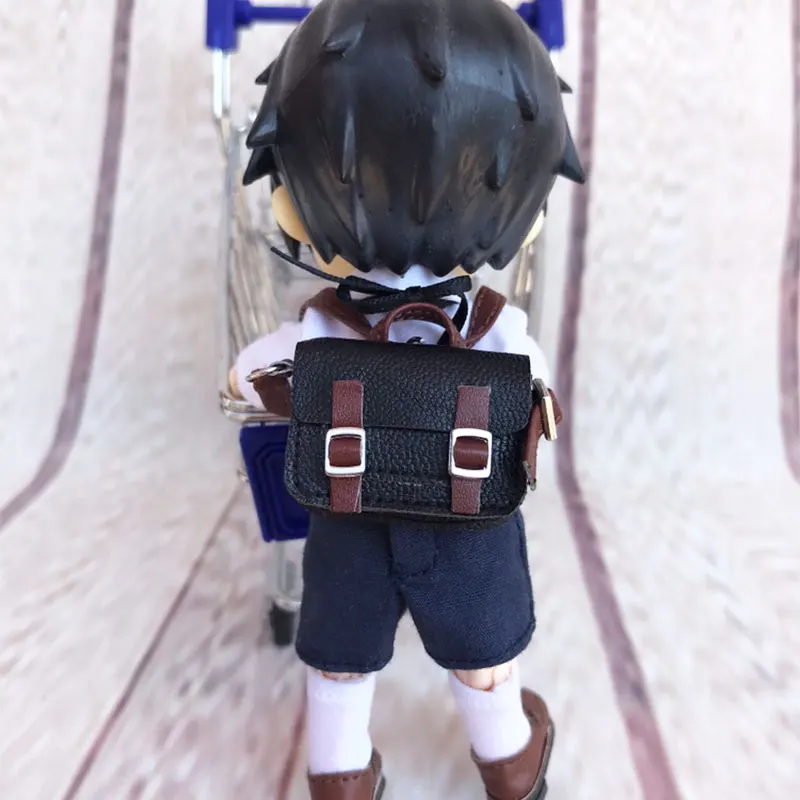 

Ob11 baby bag 1/8 1/12 bjd OB11 Molly holala uniform bag backpack Doll Accessories toys