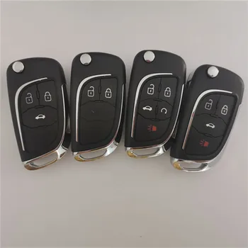 

DAKATU Modified Flip Remote Key For Chevrolet Lova Aveo Cruze Folding 2/3/4/5 Buttons Remote Key Shell Fob Case HU100 Blade