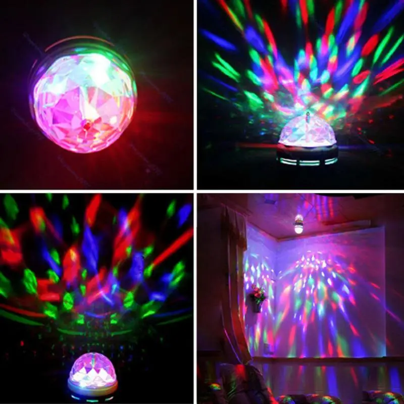 Светодиодный сценический светильник RGB вечерние лампы с эффектом диско