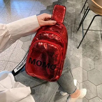 

Small bag female new messenger shoulder bag letter fashion casual chest bag fanny pack chest bag designer 2020 women waist bag