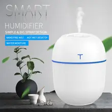 Mini humidificador en forma de huevo, humidificador en forma de huevo silencioso con USB, para oficina y sala de estar, 220ml