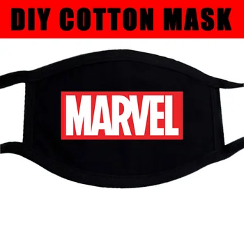 

Cute animal Dust Face Mask Black Print Masks Windproof Skin-Friendly Mask Antibacterial Warm Masks Mouth Muffle Black Casual Mou