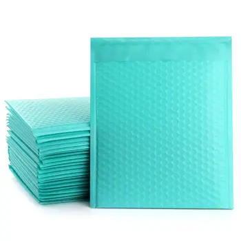 

10pcs/175*228mm/6x9inch Usable space Teal Poly bubble Mailer envelopes padded Mailing Bag Self Sealing