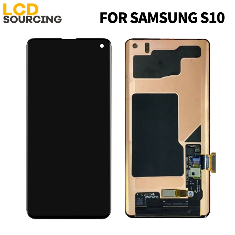 Для samsung Galaxy S10 G9730 ЖК-дисплей сенсорный экран в сборе дигитайзер для samsung s10 Plus S10+ G9750 Замена