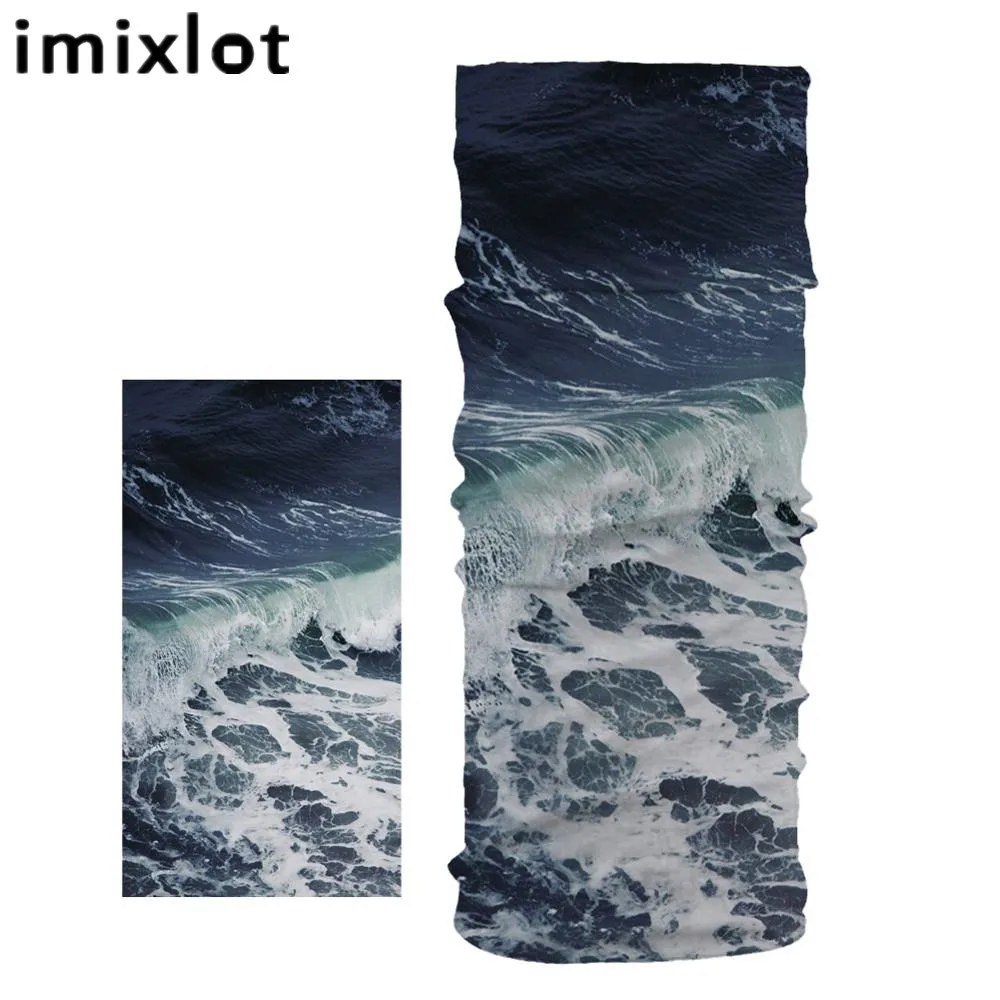

imixlot 1 Pc Unisex Hip Hop Style Bandana Headwear Neck Wrist Wrap Band Balaclava Outdoor Sports Turbans