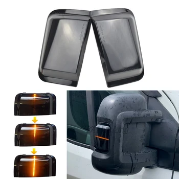 

For Peugeot Boxer Fiat Ducato Citroen Jumper 2016-2019 Side Rearview Mirror Dynamic Blinker Indicator LED Turn Signal Light