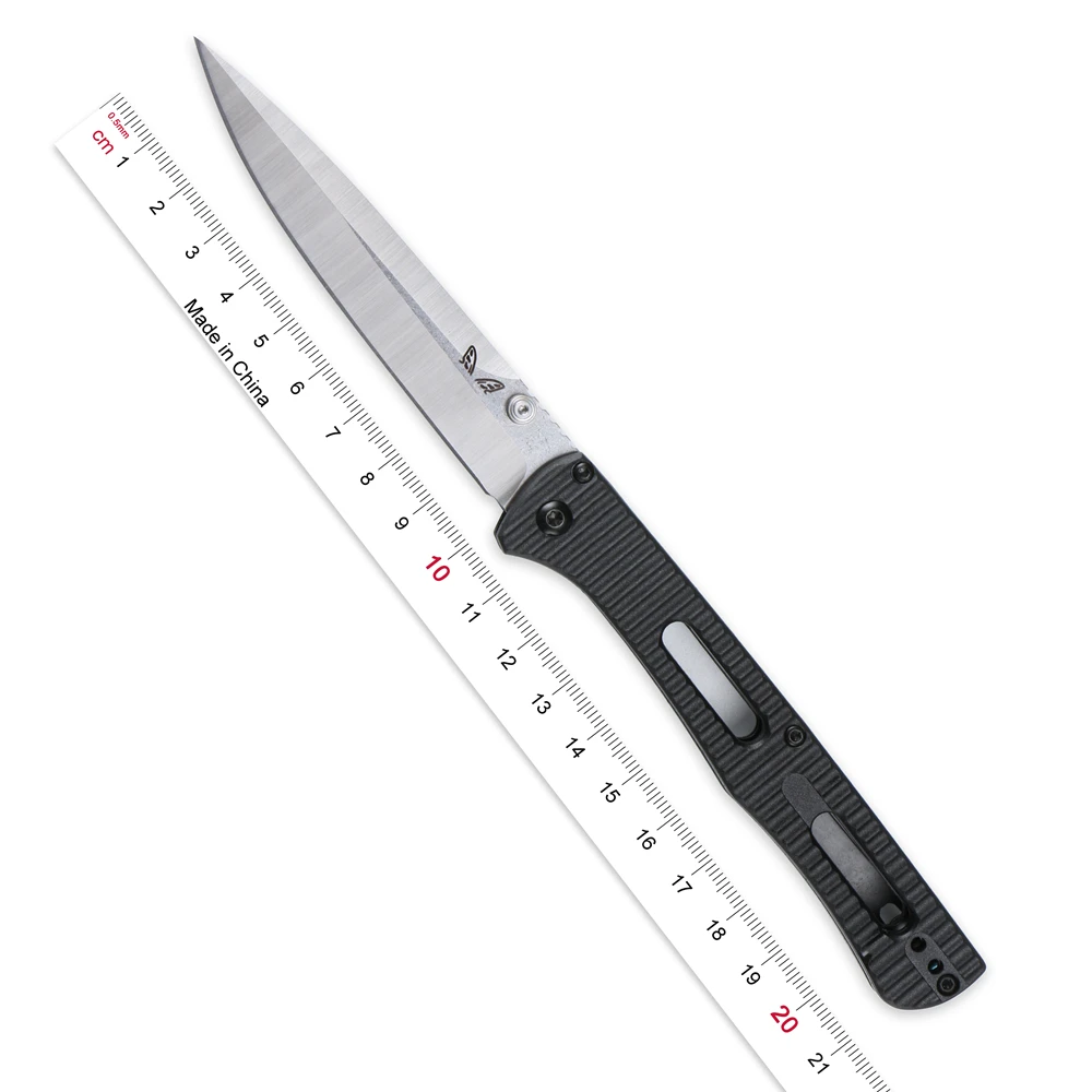

TIGEND OEM 417 nylon fibre handle Mark S30v Blade folding Pocket Survival EDC Tool camping hunt Utility outdoor kitchen knife