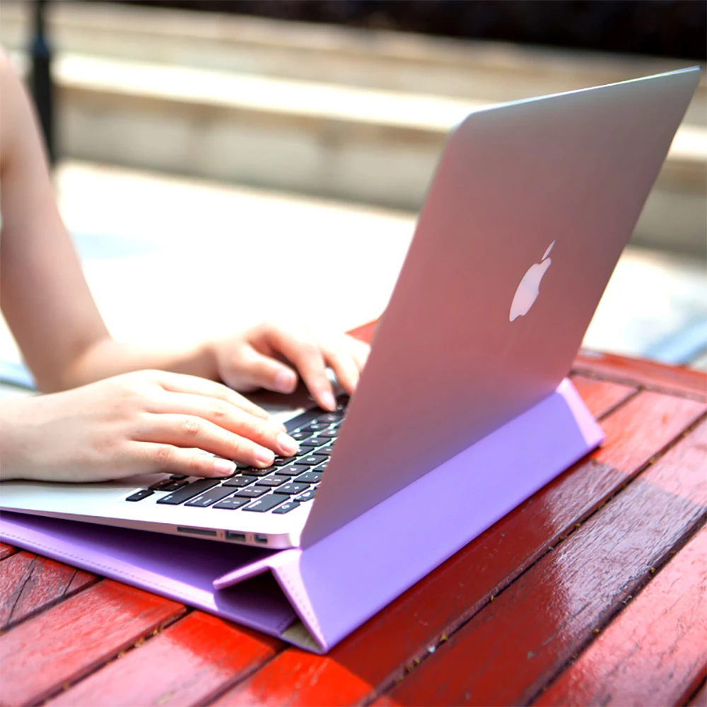Sleek Laptop Bag & Sleeve with Built-in Stand