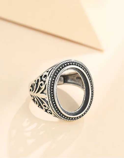 Hot Sale Alloy Rings Base Blank Alloy Plating DIY Beeswax Ring