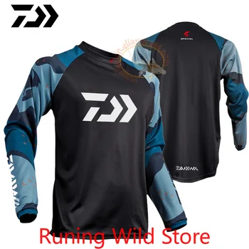 

2020 New Summer Dawa Fishing Sweatshirt Breathable Anti-uv Sun Protection Fishing Jersey Quick Dry Fishing Long-sleeve Clothing