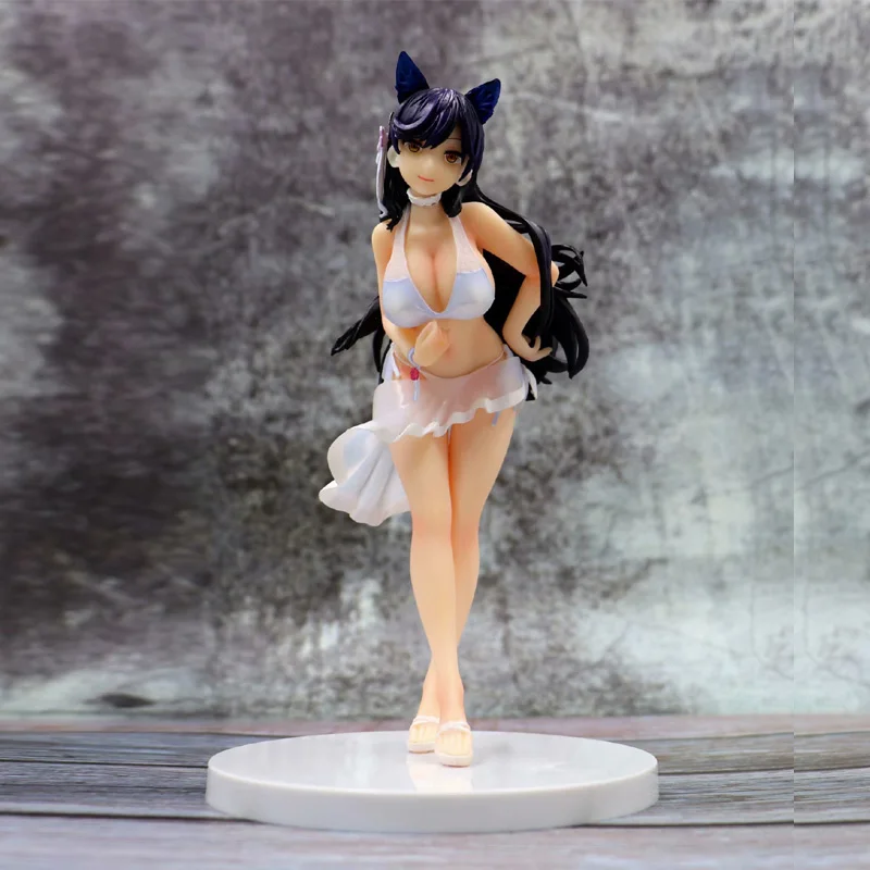 19cm Game Azur Lane IJN Atago Cat Ear Cute Sexy Girls Figure Model Toys Software and Hardware Japanese Anime Doll Toys