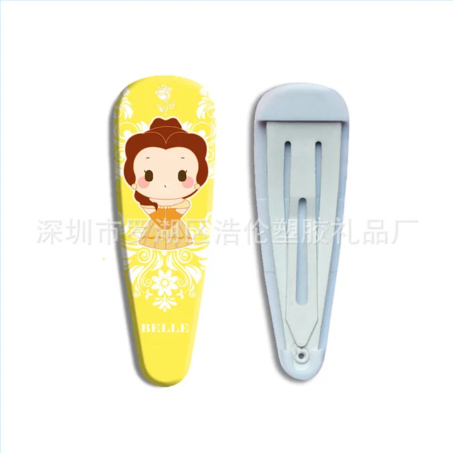 Disney Mickey Minnie Frozen Hairpin Cute Girls Headdress Children Hairpin Cartoon Girl Side Clip Hair Accessories Birthday Gifts 11
