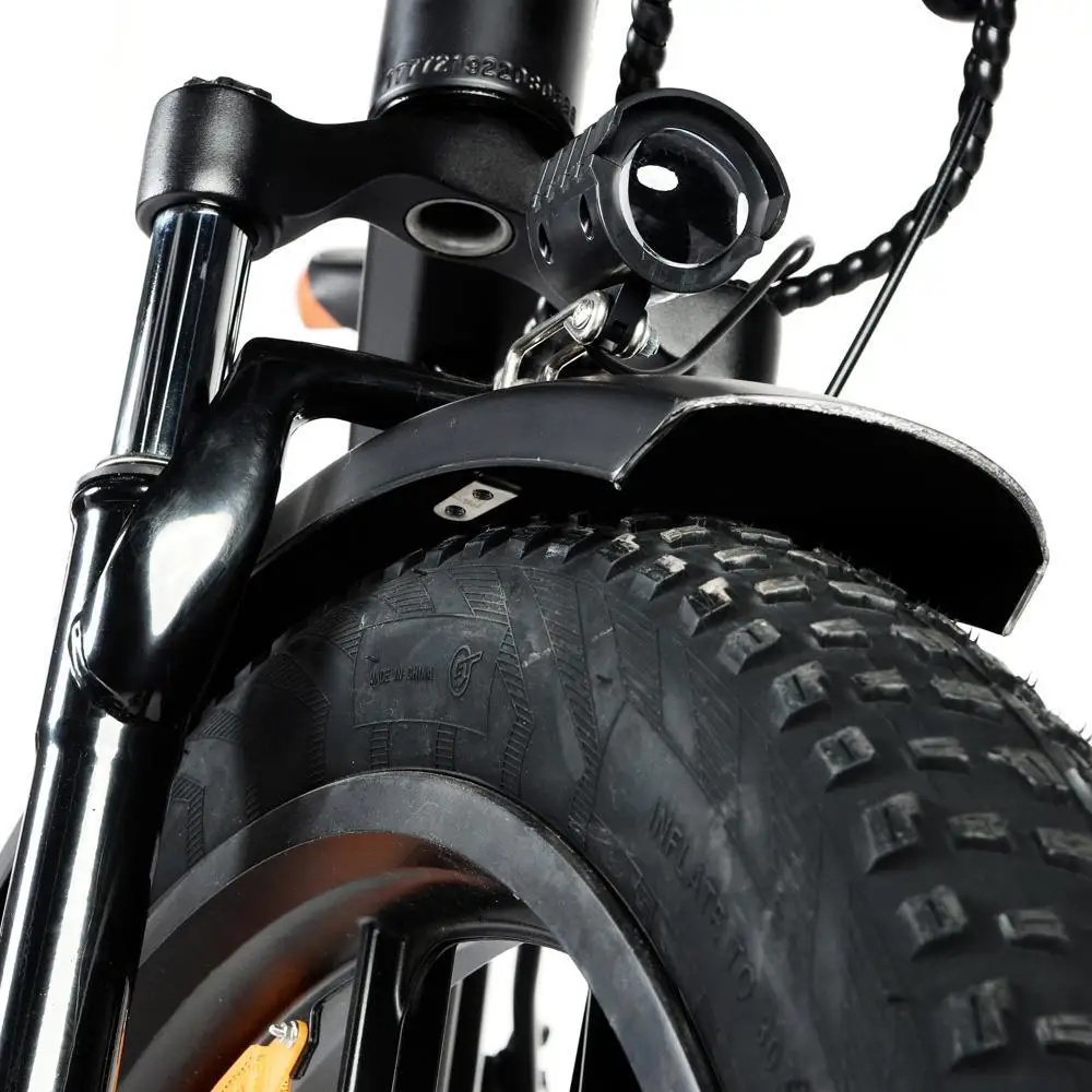 NAKTO Electric Bicycle 500W Motor Max Speed 25km/h 48V 10AH 50km Max Range – Direwolf 26 inch Lithium battery Aluminium