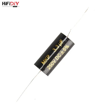 

HIFIDIY LIVE Big propathene MKP capacitor non-polar frequency divider capacitor AUDIO nourishments 1.0 1.5 2.2 3.3 4.7 5.6 6.8uf